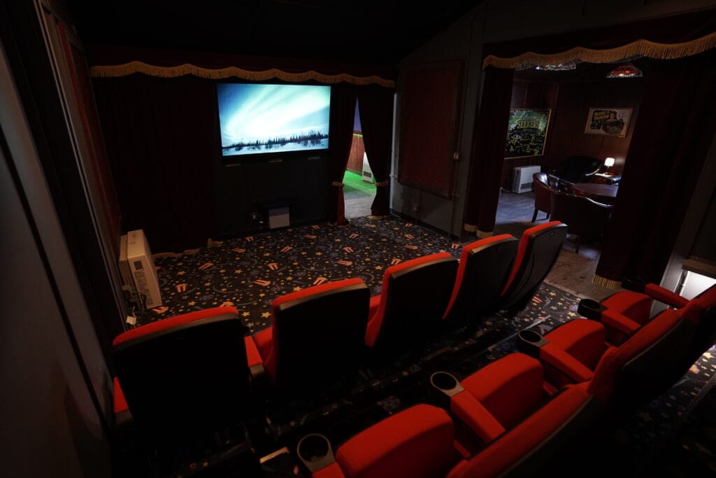 The Aurora Theater at Pikes Waterftont Lodge in Fairbanks Alaska